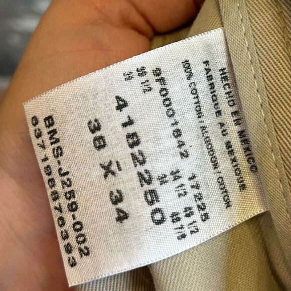 5 for $25🔥Lee Khaki Pants Size 38X34 - Picture 3 of 5